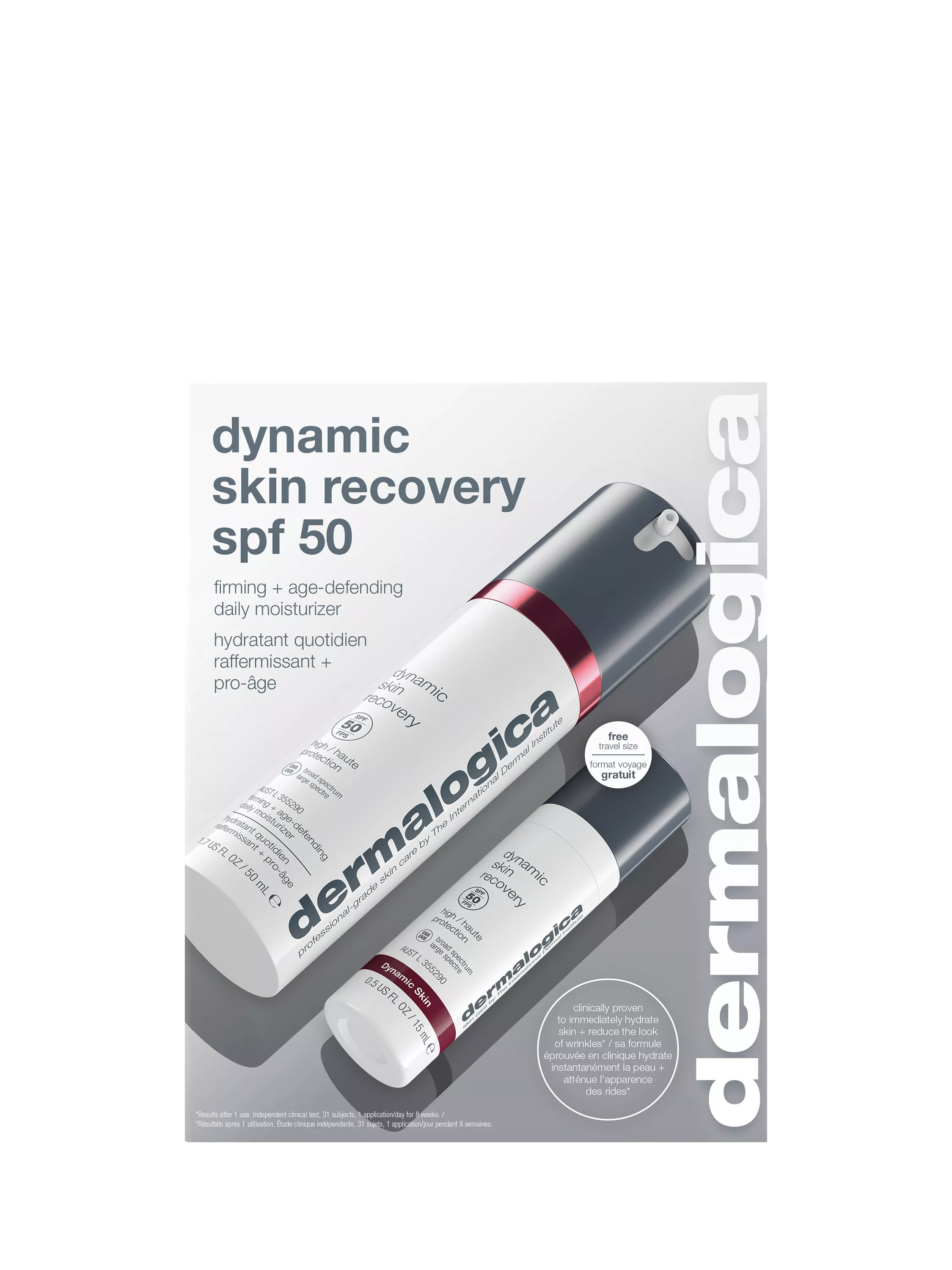 Dermalogica Dynamic Skin Recovery SPF 50 set, imported from the UK
