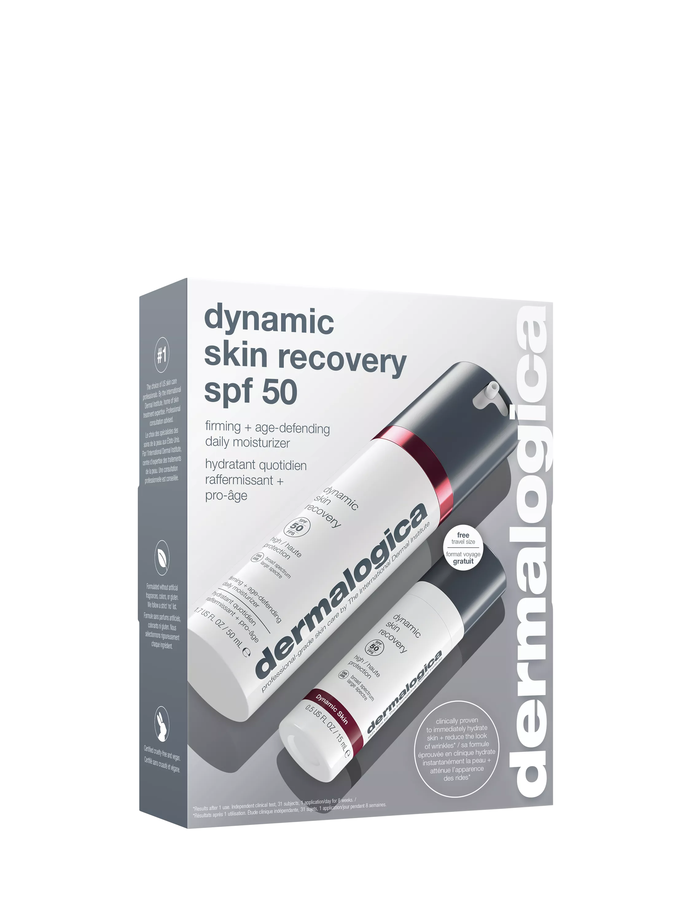 Dermalogica Dynamic Skin Recovery SPF 50 set, imported from the UK