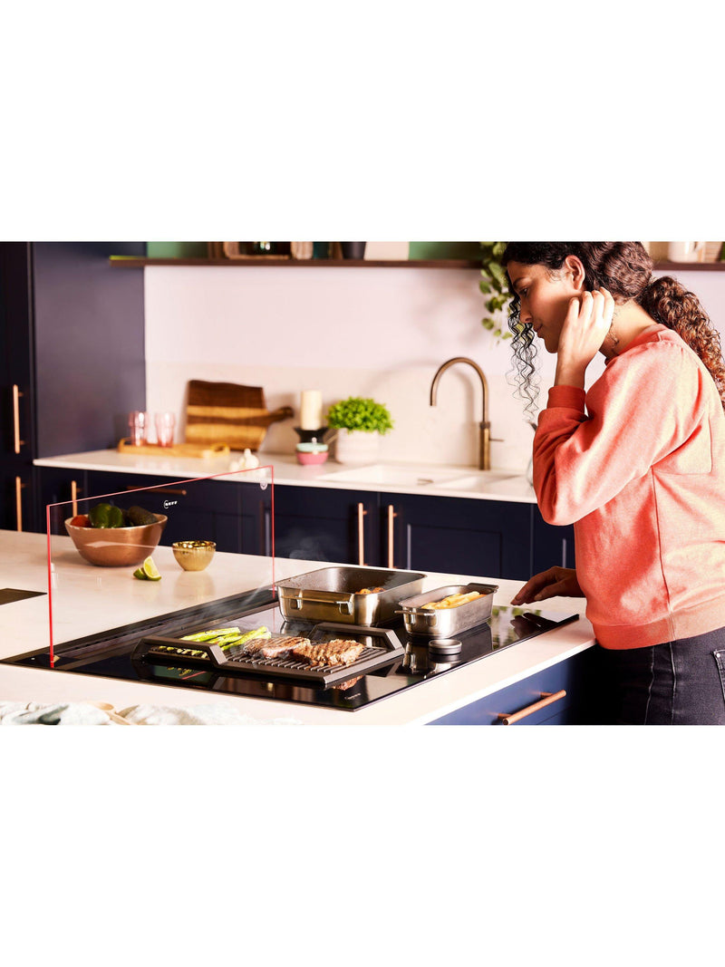 Neff downdraft cooker hood 90cm black glass (British brand)
