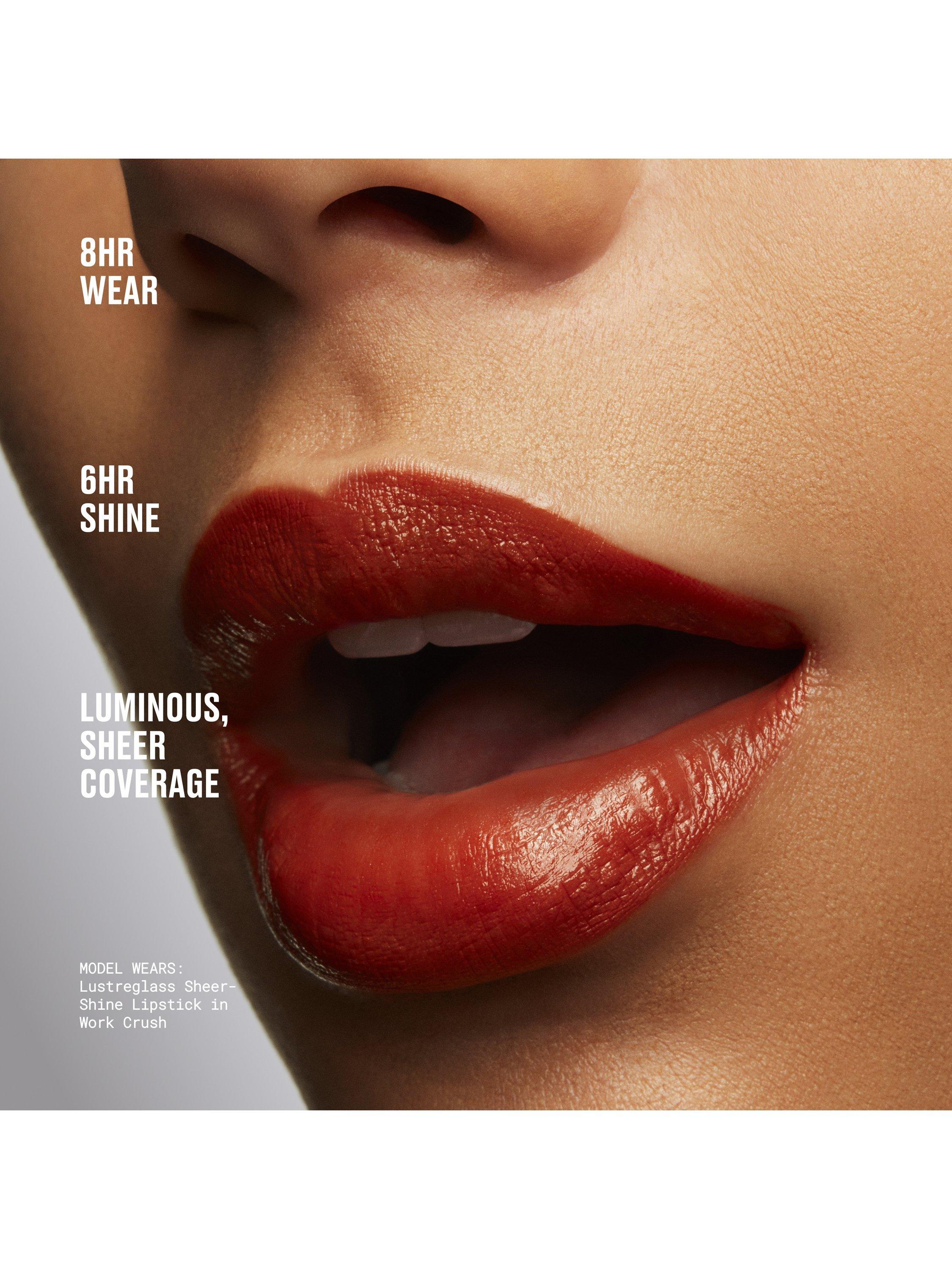 MAC Lustreglass Sheer-Shine Lipstick 3.5g (British brand)