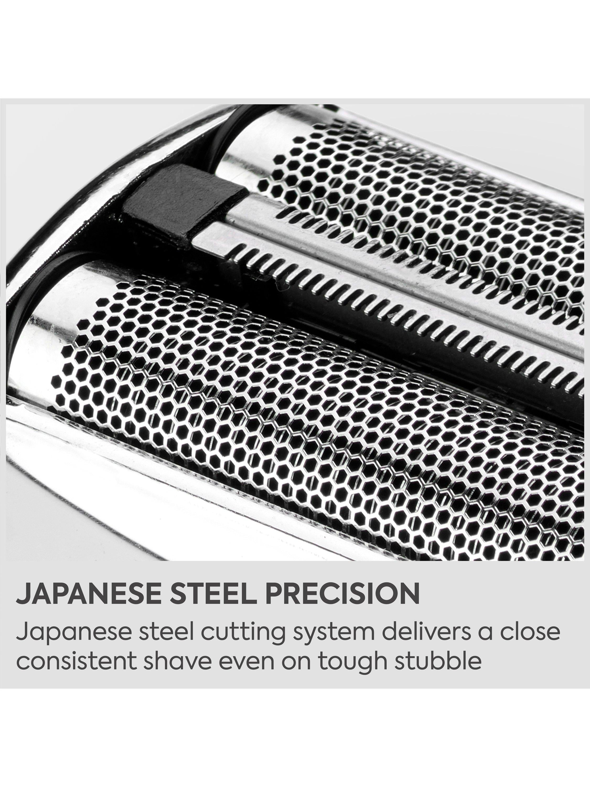 BaByliss Super-X double foil shaver silver, UK version