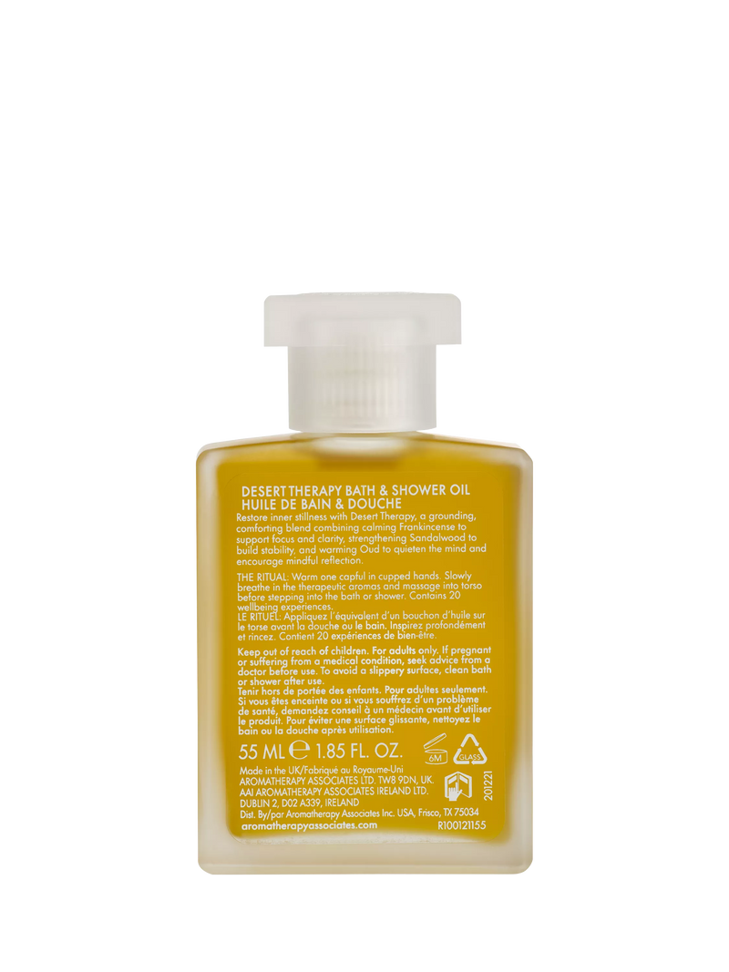 Aromatherapy Associates Desert Therapy bath oil 55ml, UK version