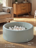 CuddleCo ball pit Sea Salt H30xW90xD90cm - British product
