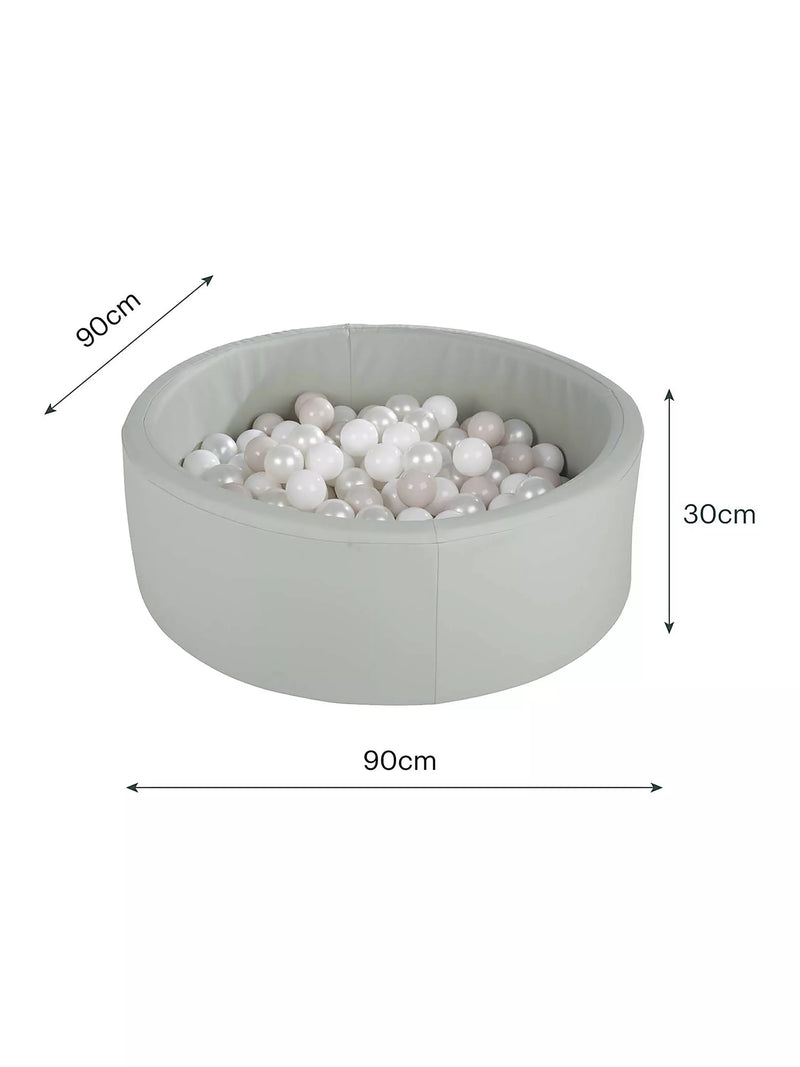 CuddleCo ball pit Sea Salt H30xW90xD90cm - British product