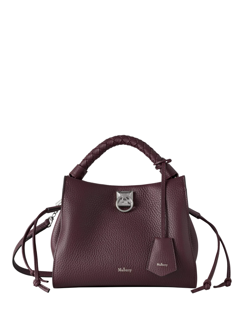 Mulberry Small Iris Heavy Grain Leather Grab Bag