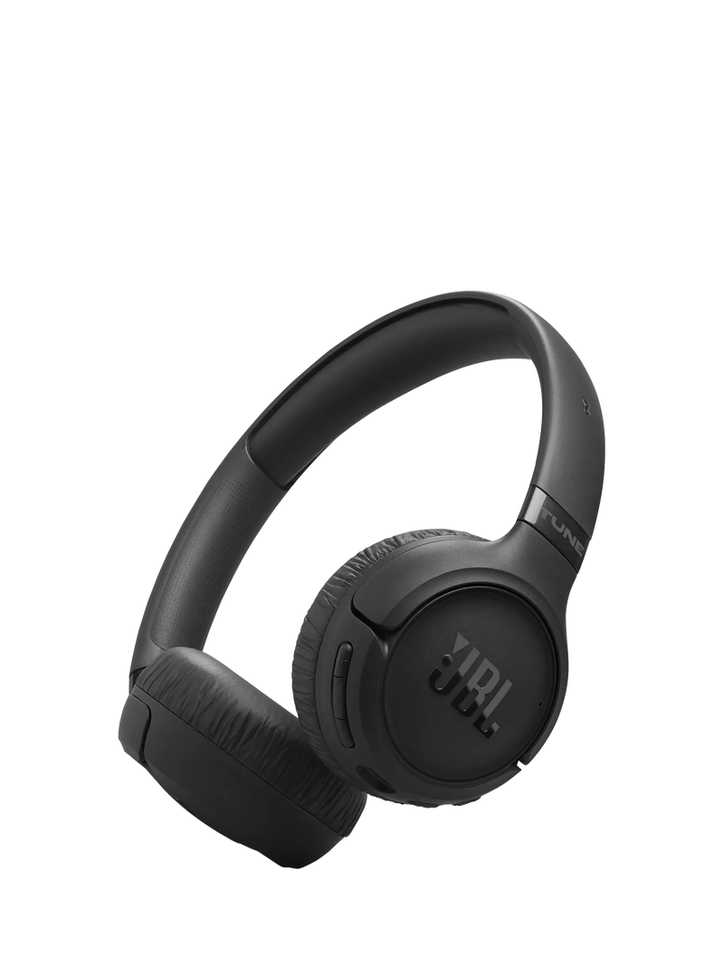 JBL Tune 680NC noise cancelling on-ear headphones black, UK version