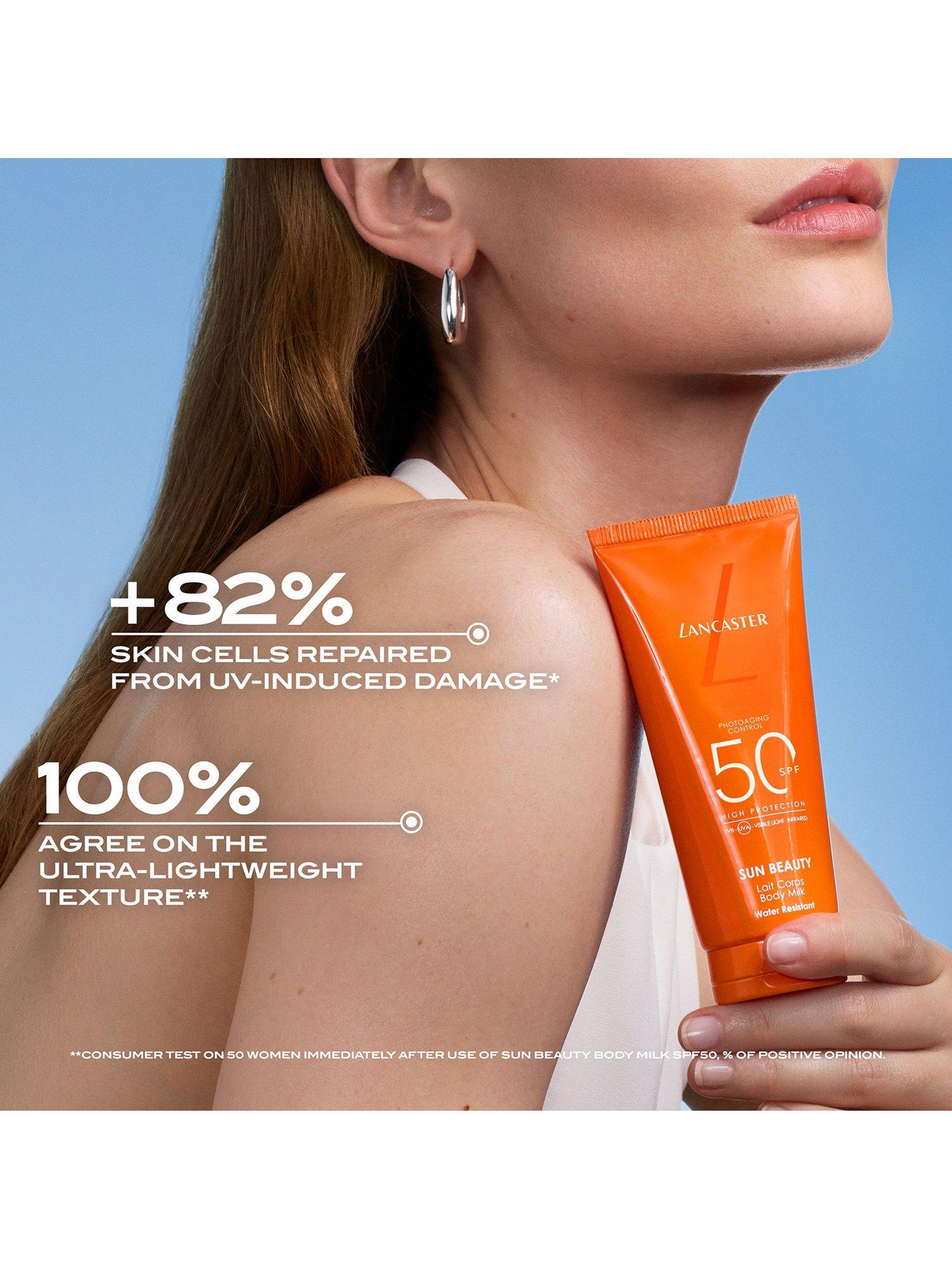 Lancaster sun body milk SPF 50 175ml, imported from the UK
