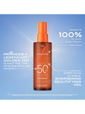 Lancaster SPF 50 dry body oil 150ml, imported from the UK