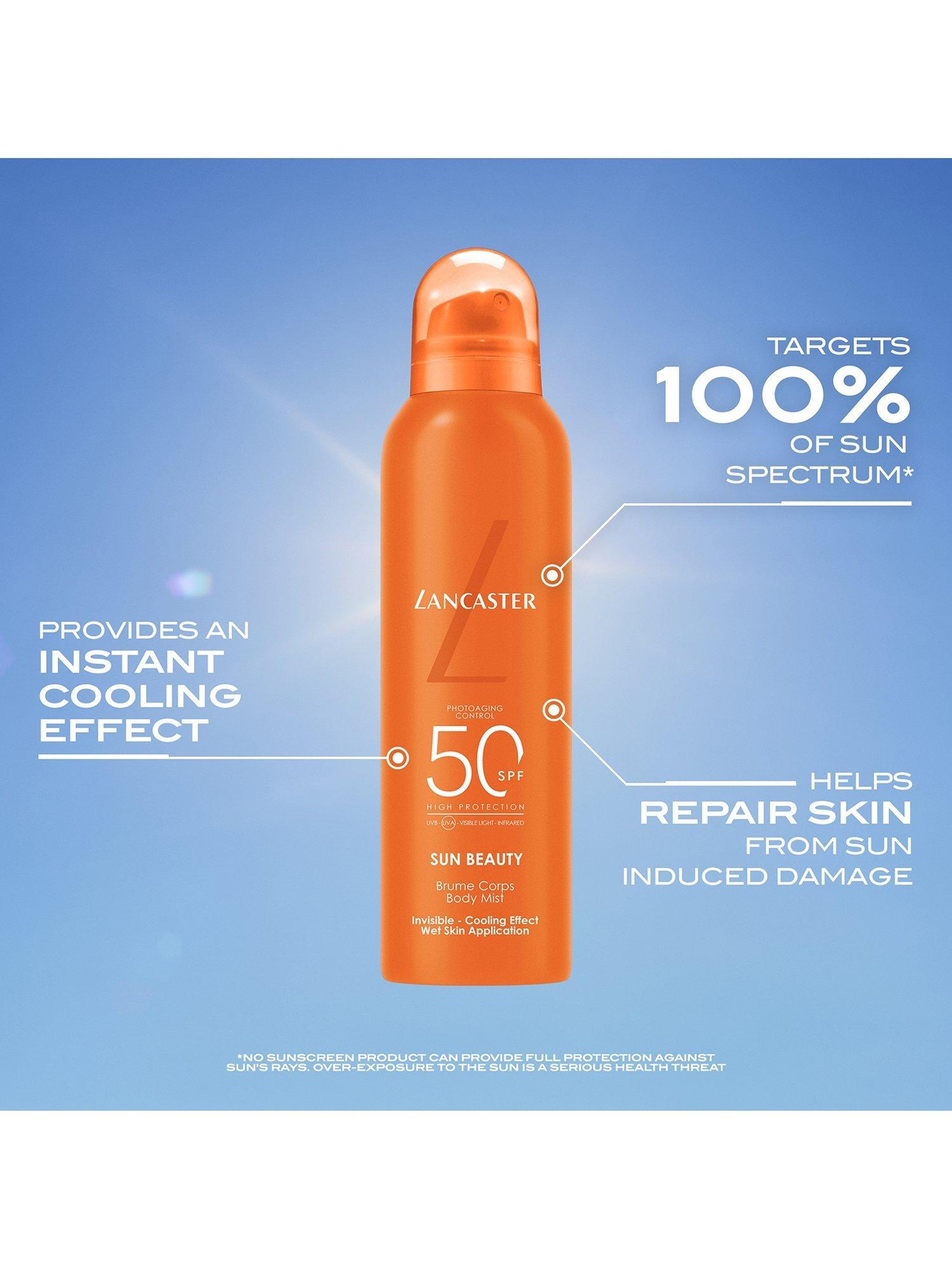 Lancaster sunscreen body mist SPF 30 200ml, imported from the UK