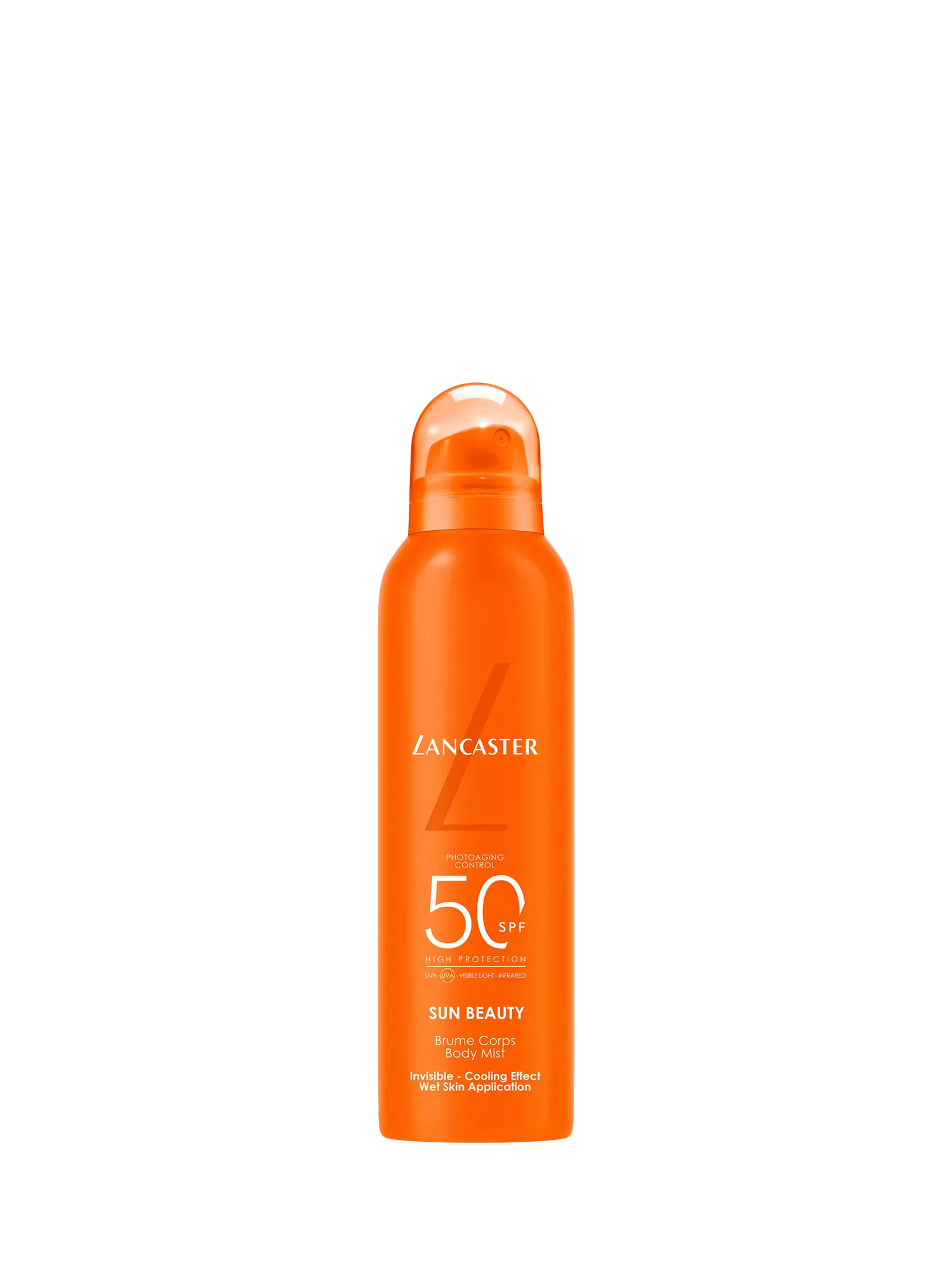 Lancaster Sun Body Mist SPF 50 200ml, imported from the UK