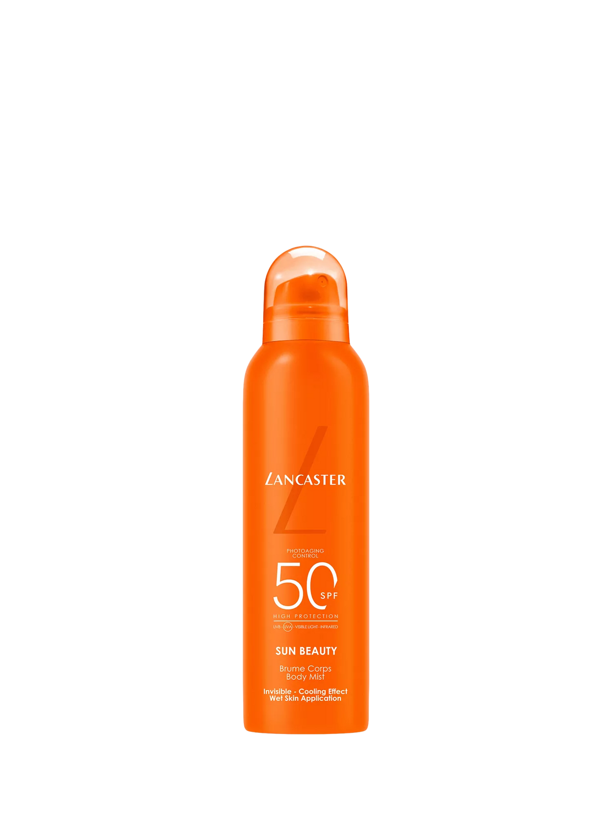 Lancaster Sun Body Mist SPF 50 200ml, imported from the UK