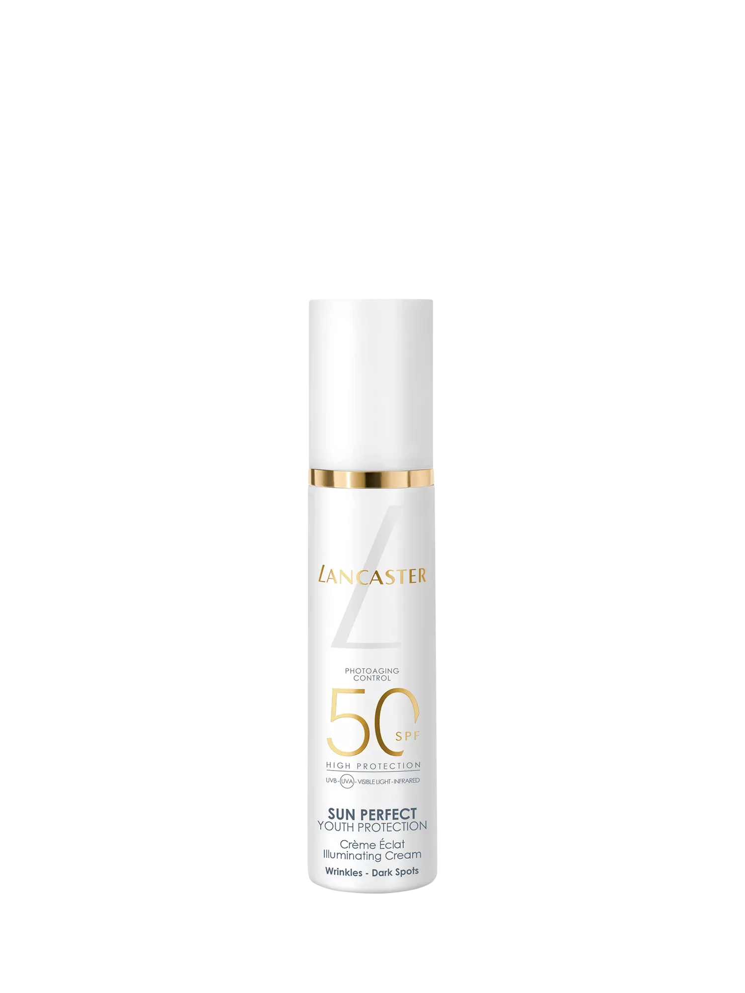 Lancaster Sun Perfect Illuminating Cream SPF 50 50ml, imported from the UK