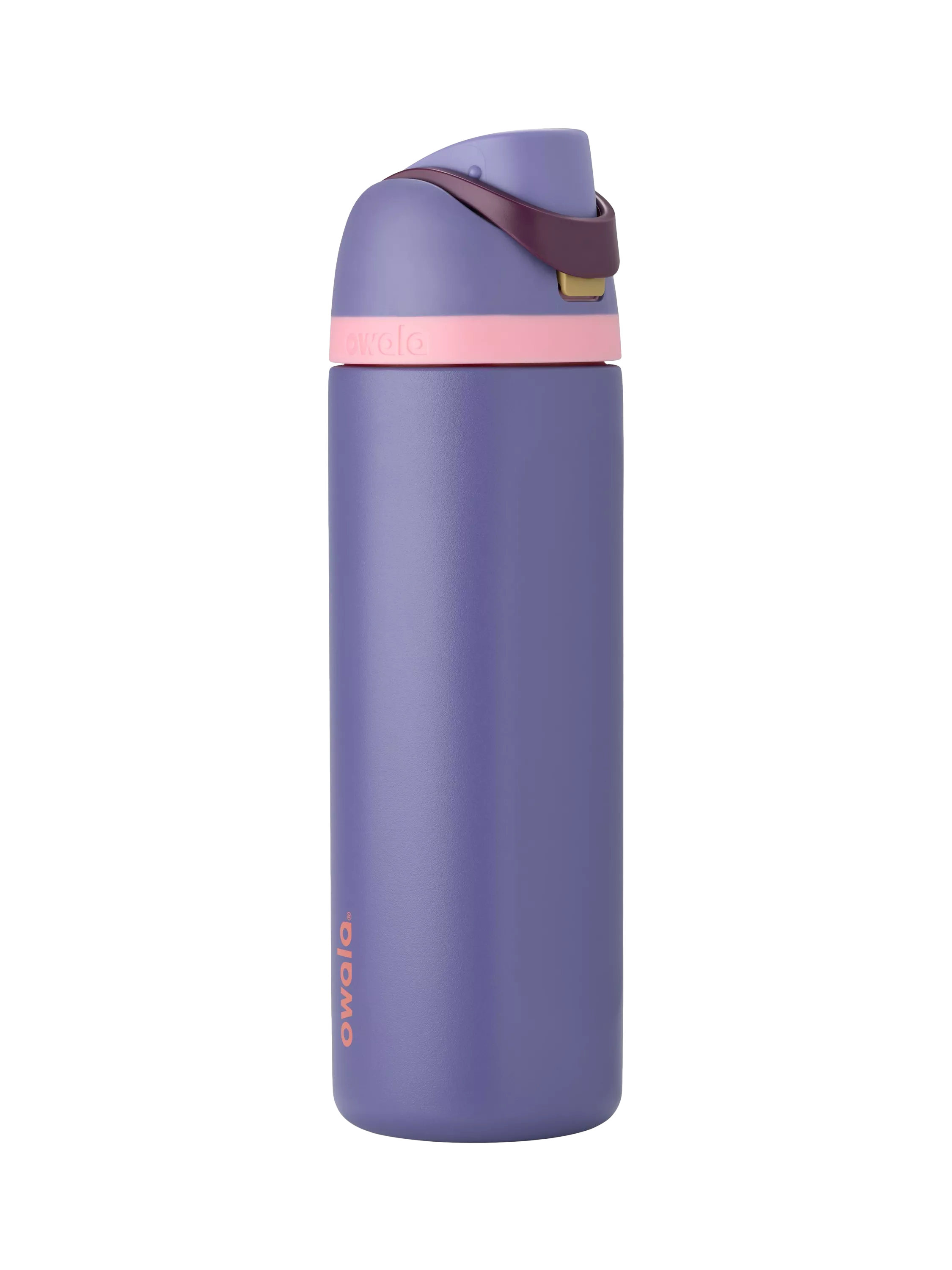 Owala FreeSip leak-proof stainless steel drinks bottle 710ml Blue Jay - British product