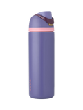 Owala FreeSip leak-proof stainless steel drinks bottle 710ml Blue Jay - British product