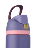 Owala FreeSip leak-proof stainless steel drinks bottle 710ml Blue Jay - British product