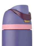 Owala FreeSip leak-proof stainless steel drinks bottle 710ml Blue Jay - British product