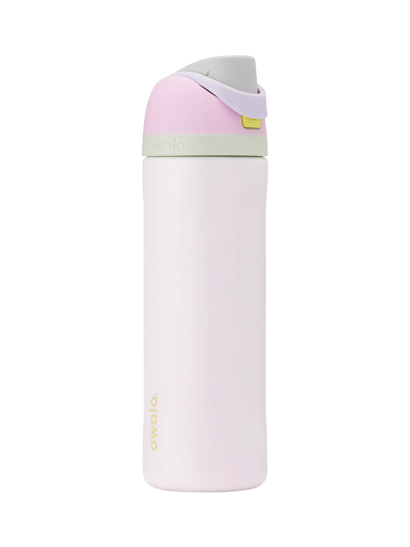 Owala FreeSip stainless steel bottle 710ml Candy Coated, imported from the UK