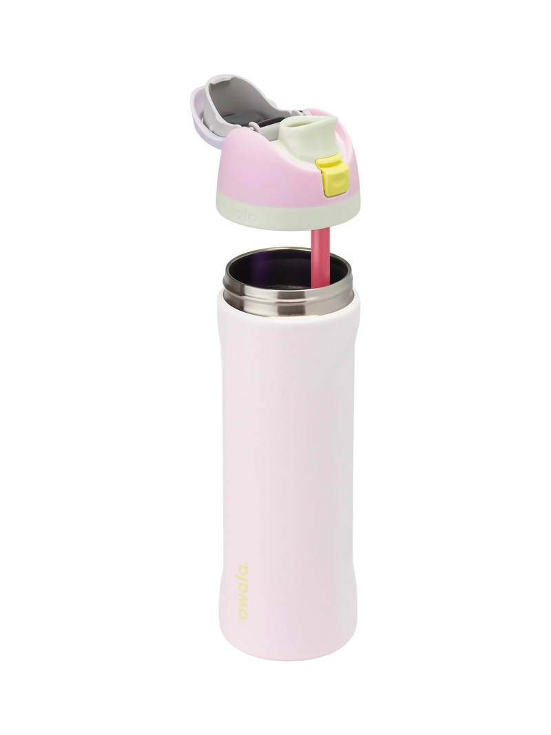 Owala FreeSip stainless steel bottle 710ml Candy Coated, imported from the UK
