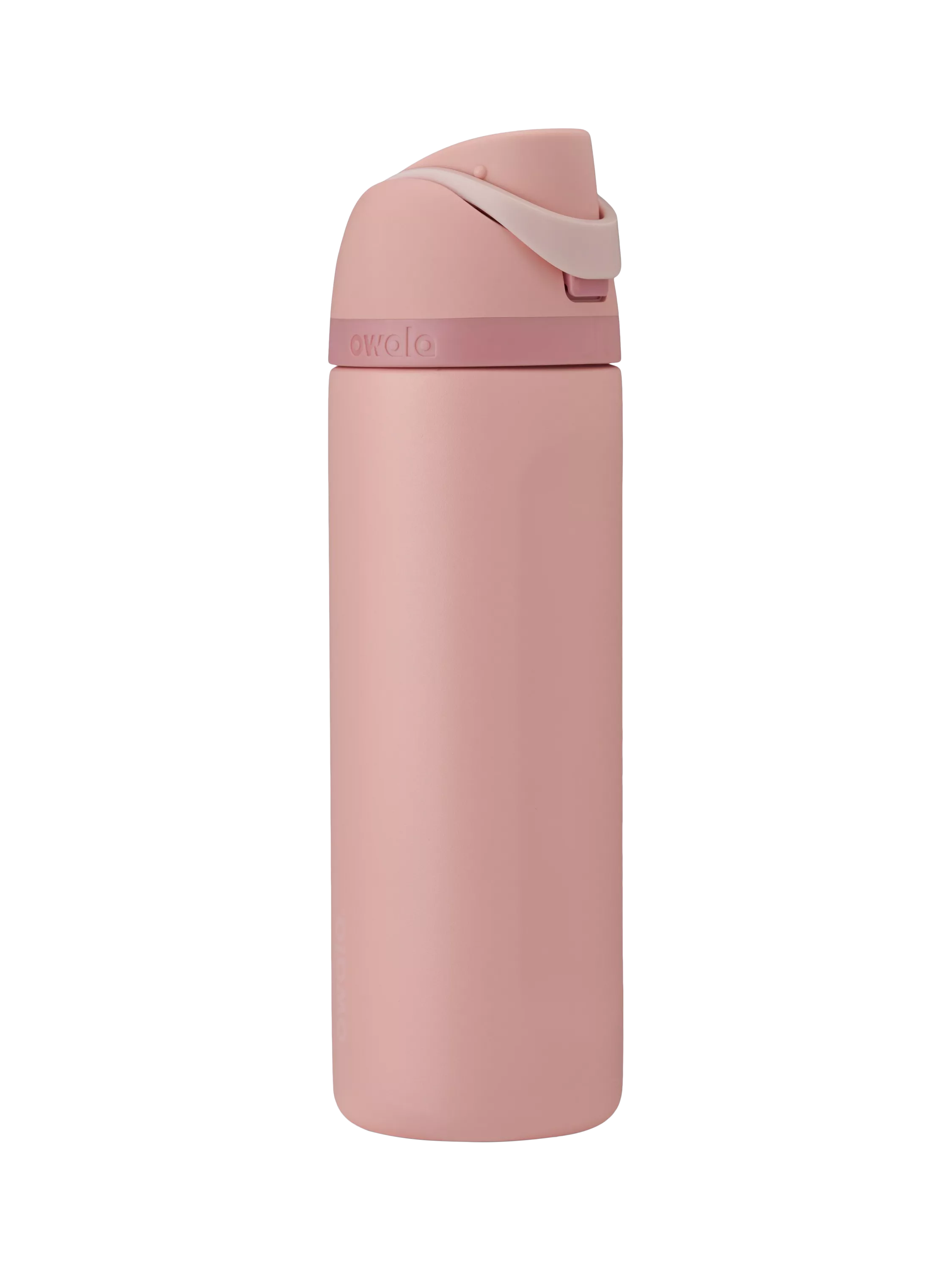 Owala FreeSip stainless steel drink bottle 710ml Rose Quartz, imported from the UK