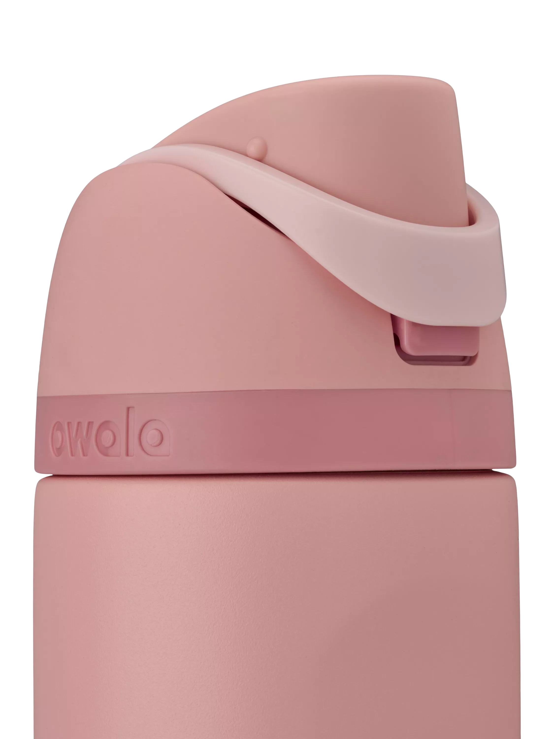 Owala FreeSip stainless steel drink bottle 710ml Rose Quartz, imported from the UK