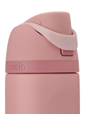 Owala FreeSip stainless steel drink bottle 710ml Rose Quartz, imported from the UK