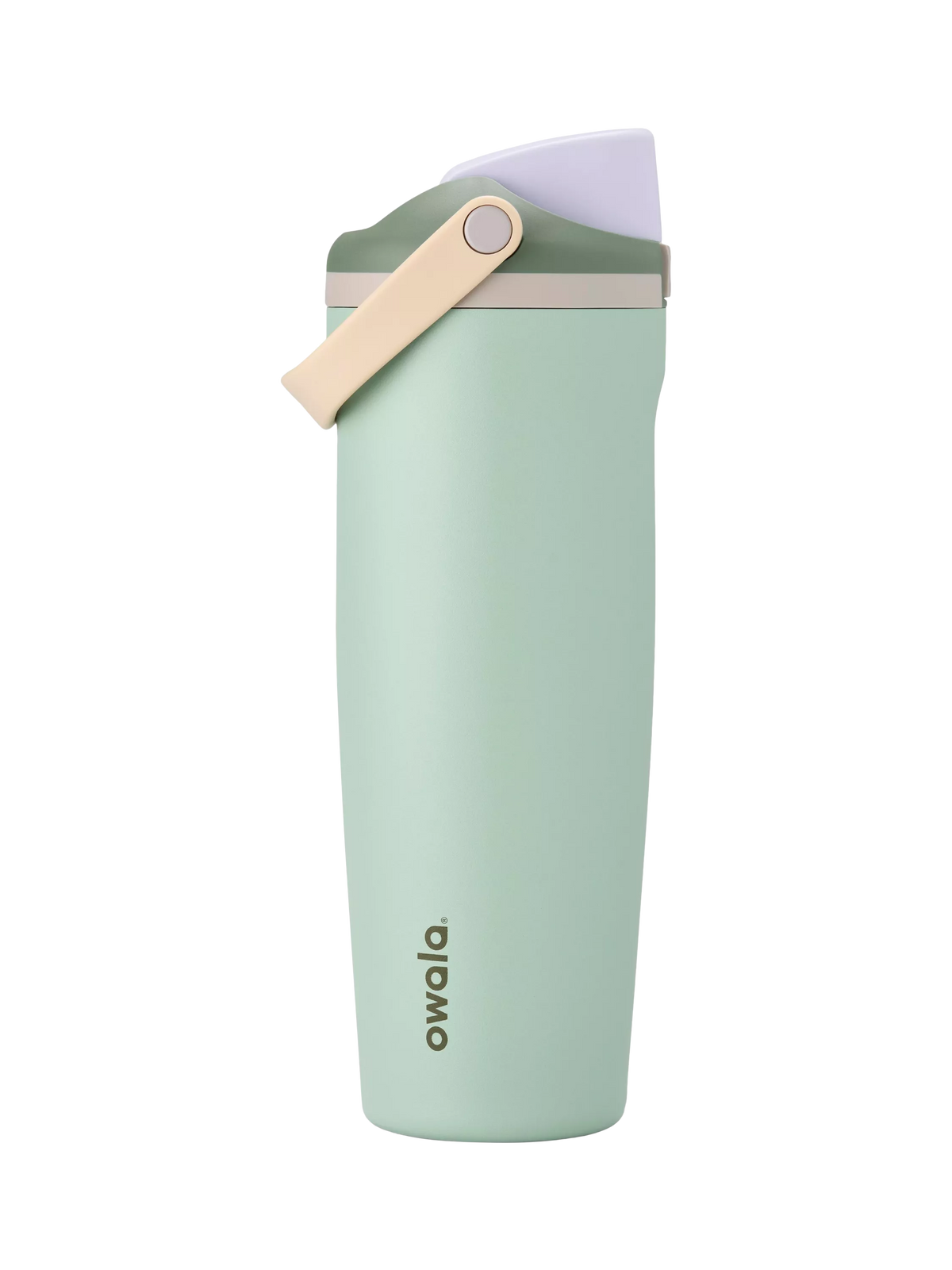 Owala FreeSip Sway stainless steel drinks bottle 850ml Eucalyptus - British product