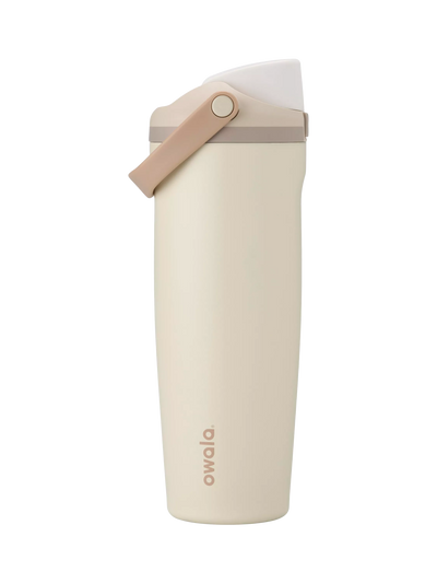 John Lewis Owala FreeSip Sway Leak-Proof Stainless Steel Drinks Bottle 850ml Lightly Toasted- Buy online at McGrocer