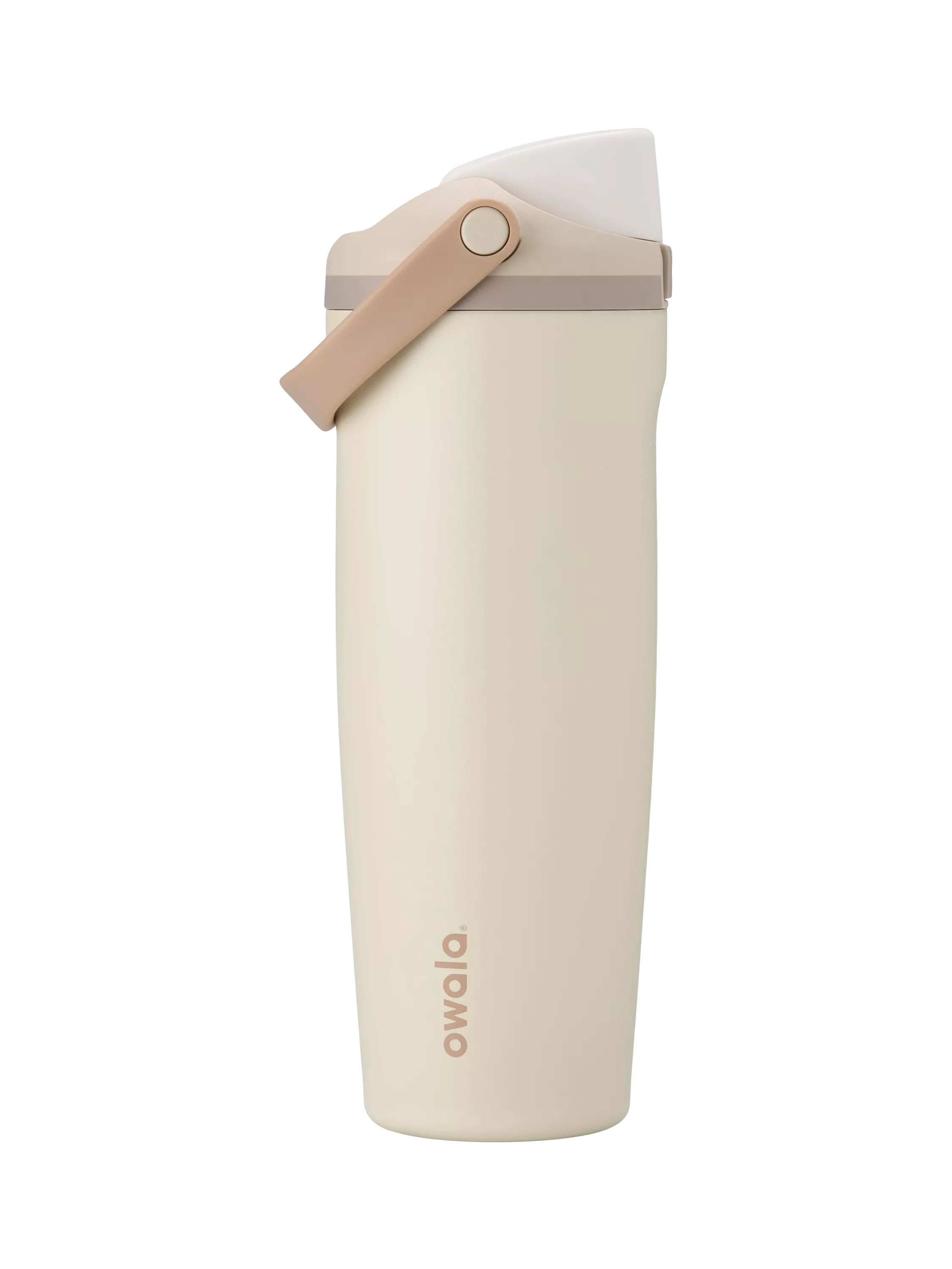 Owala FreeSip Sway Leak-Proof Stainless Steel Drinks Bottle, 850ml, Lightly Toasted
