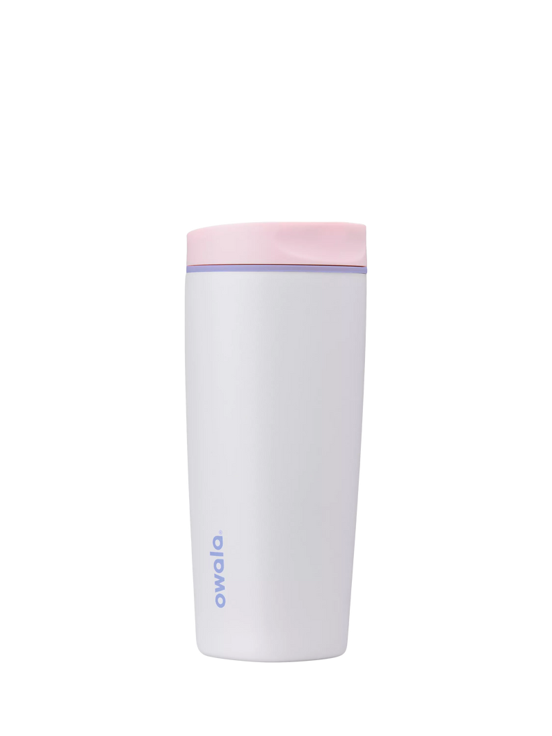 Owala SmoothSip stainless steel travel mug 591ml, UK version