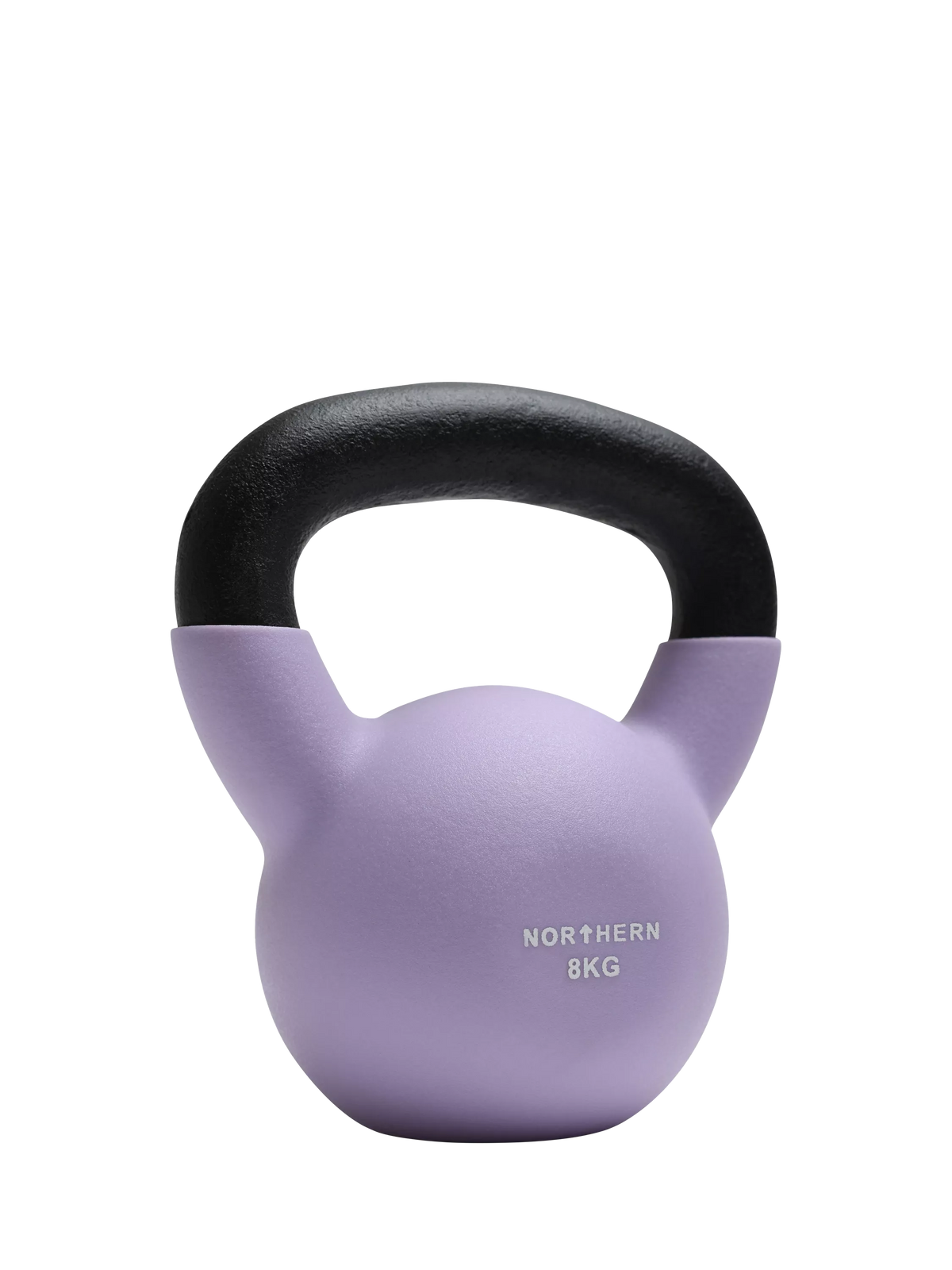 Northern Gym Equipment neoprene coated kettlebell 8kg, imported from the UK