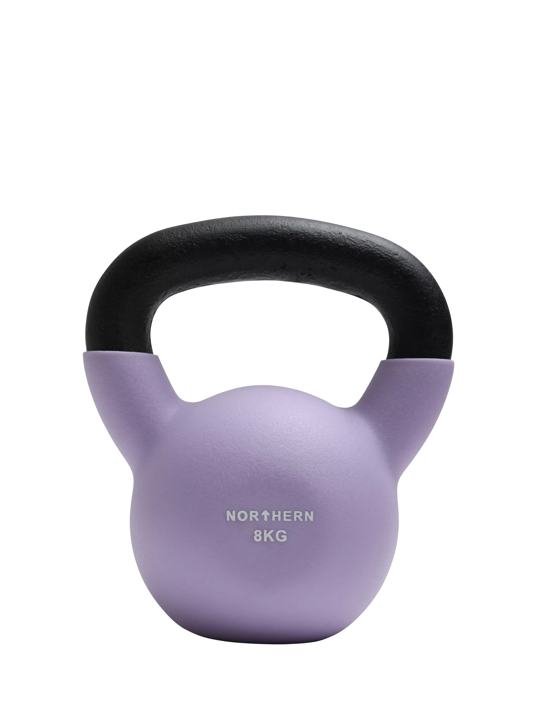 Northern Gym Equipment neoprene coated kettlebell 8kg, imported from the UK