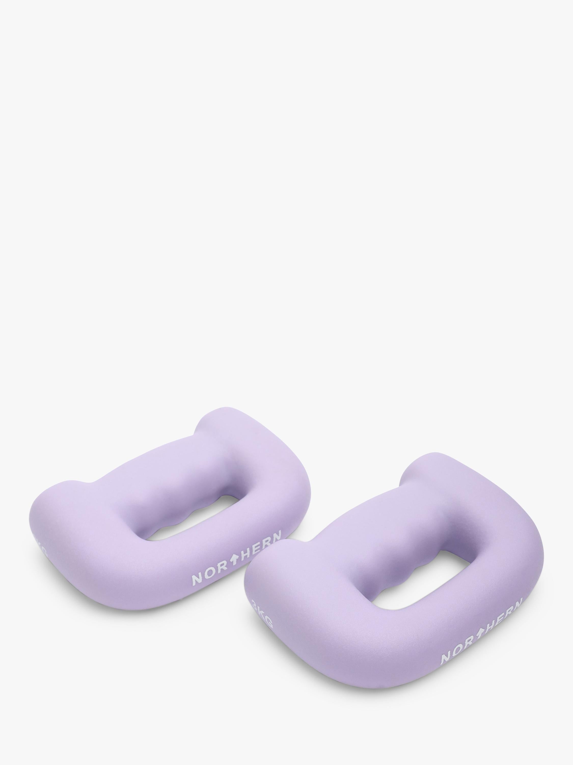 Northern Gym Equipment D-shaped boxing dumbbells 3kg pair (British brand)