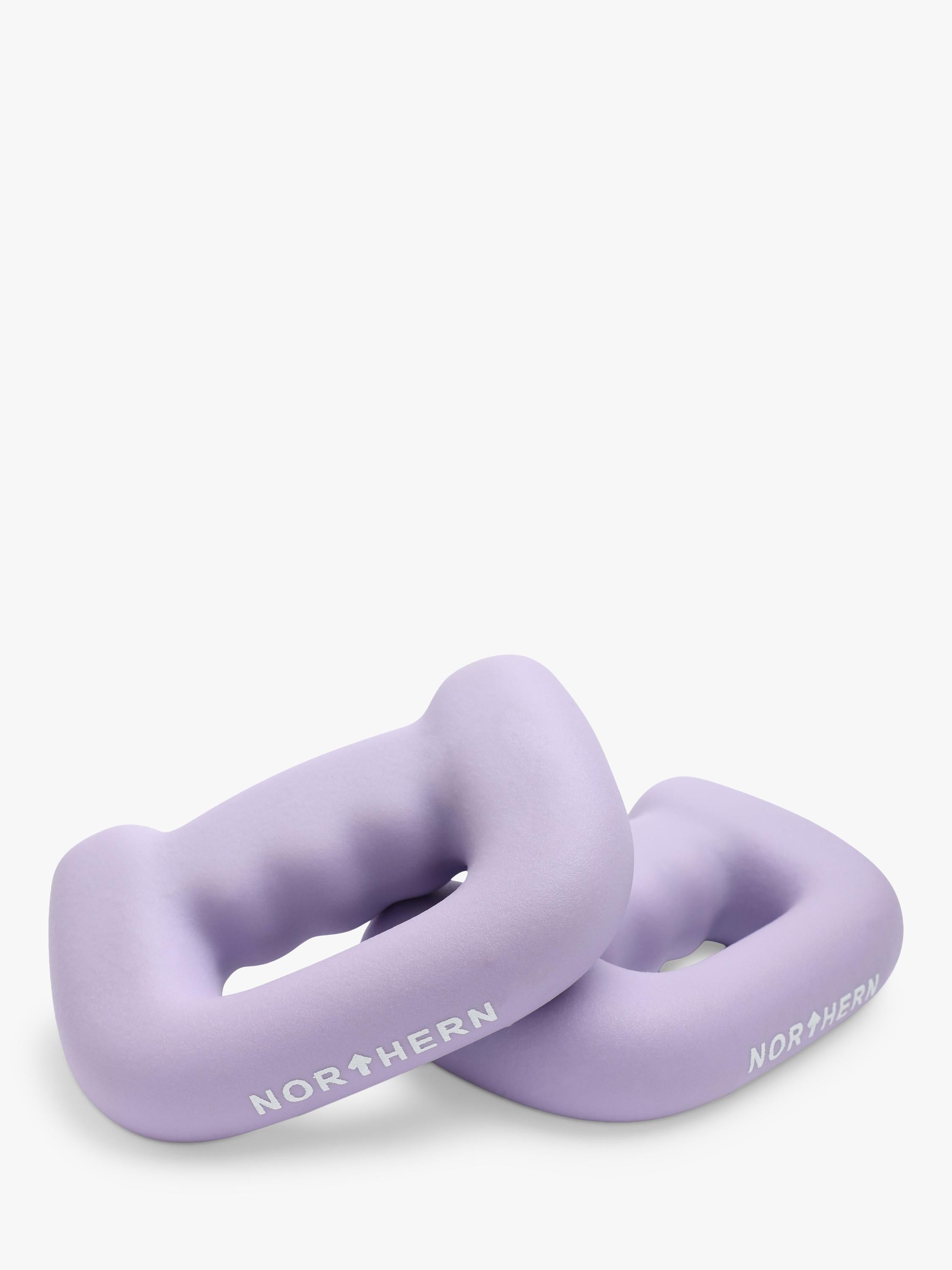 Northern Gym Equipment D-shaped boxing dumbbells 3kg pair (British brand)