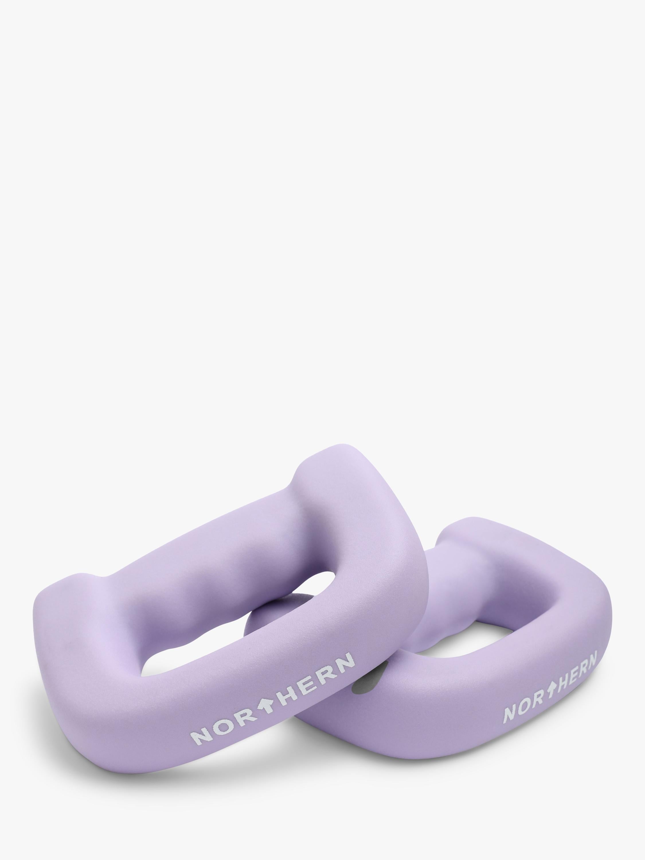 Northern Gym Equipment D-shaped dumbbells 4kg pair (British brand)