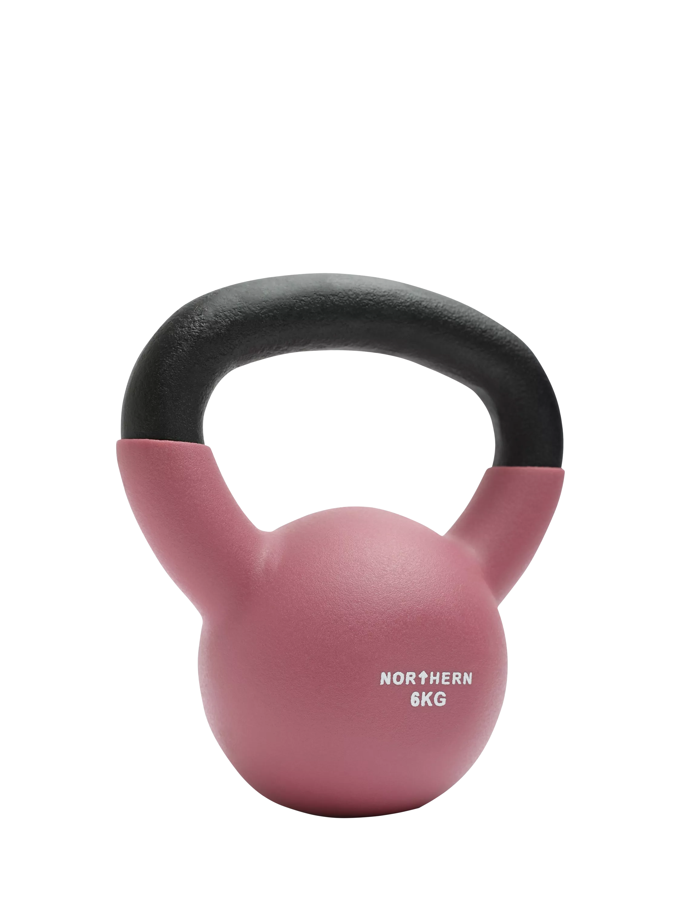 Northern Gym Equipment Neoprene Coated Cast Iron Kettlebell 6kg
