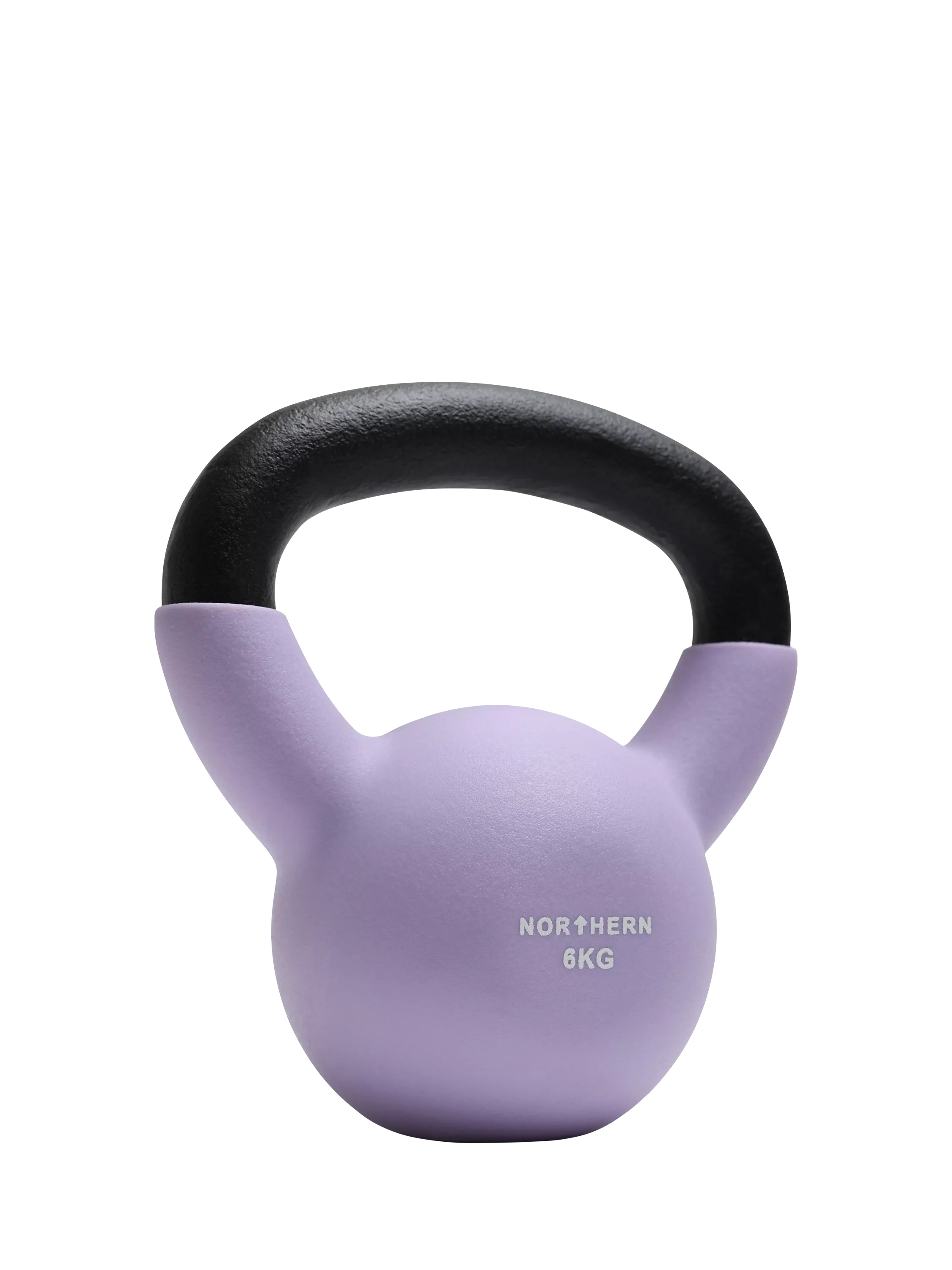 Northern Gym Equipment Neoprene Coated Cast Iron Kettlebell 6kg