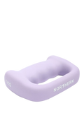 Hand Dumbbells D Shaped Boxing Exercise Weights, 1kg, Lavender