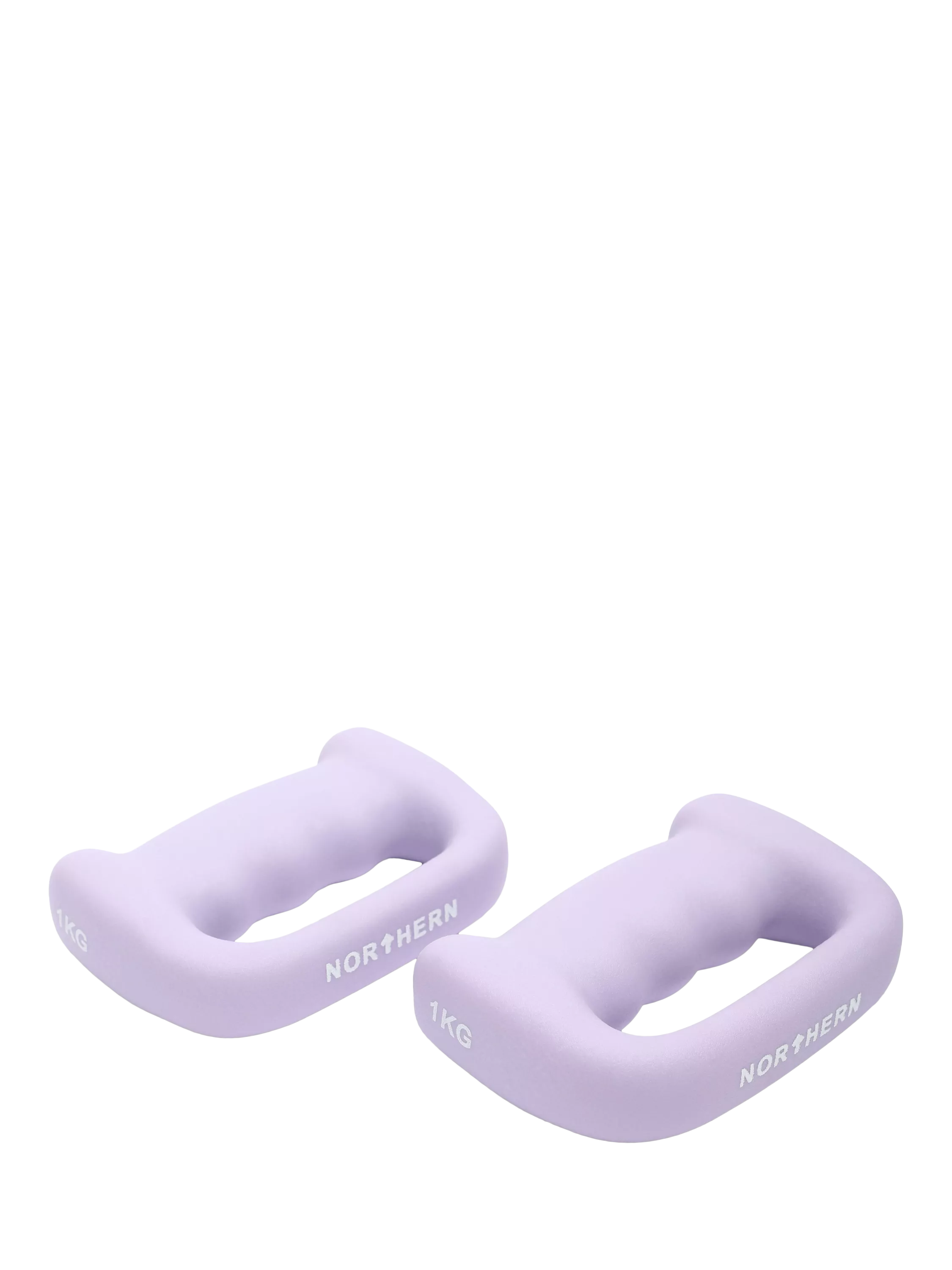 Northern Gym Equipment D shaped dumbbells 1kg pair, UK version