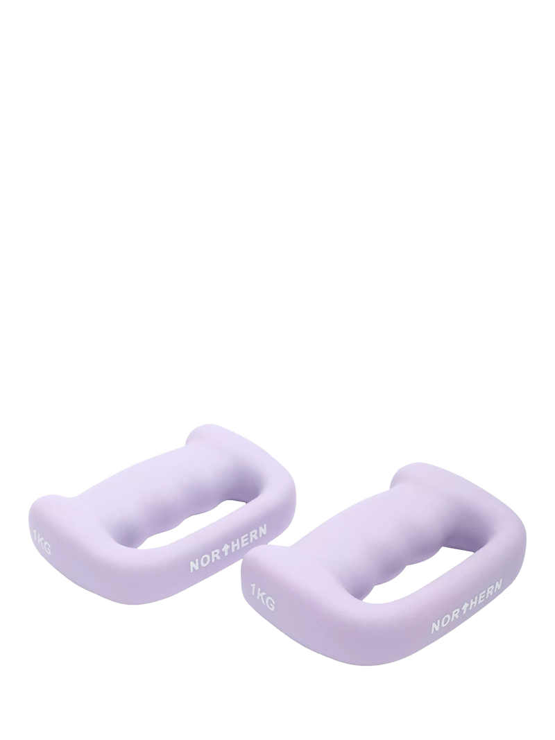 Northern Gym Equipment D shaped dumbbells 1kg pair, UK version