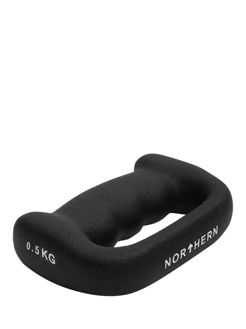 Northern Gym hand dumbbells D-shape 0.5kg - British product