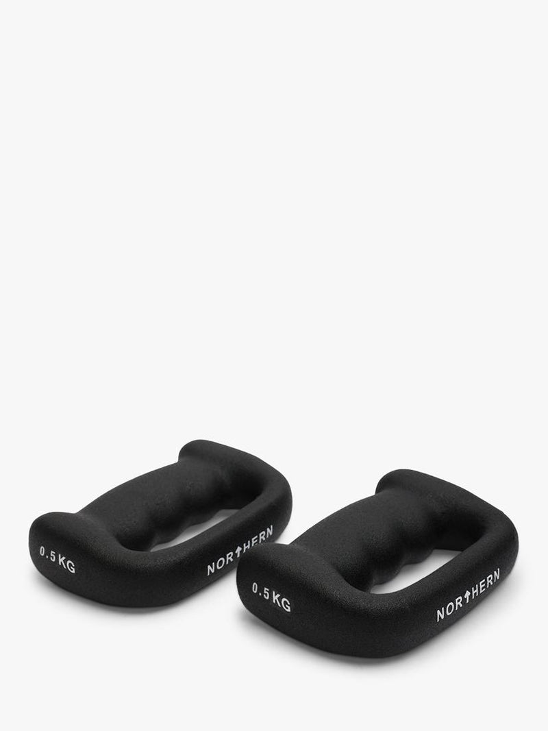 Northern Gym hand dumbbells D-shape 0.5kg - British product