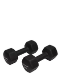Northern Gym Equipment neoprene hex dumbbell black 6kg - British product