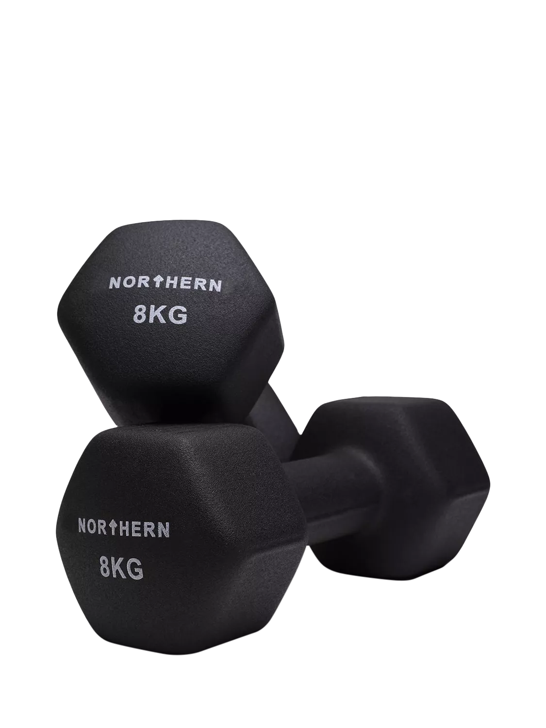 Northern Gym Equipment neoprene hex dumbbell 8kg, UK version
