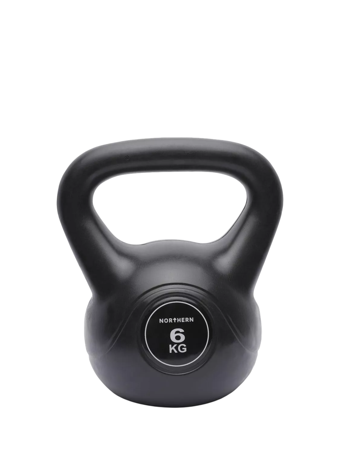 Northern Gym Equipment 6kg vinyl training kettlebell, UK version