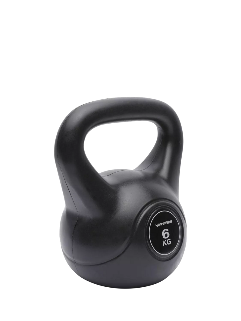 Northern Gym Equipment 6kg vinyl training kettlebell, UK version