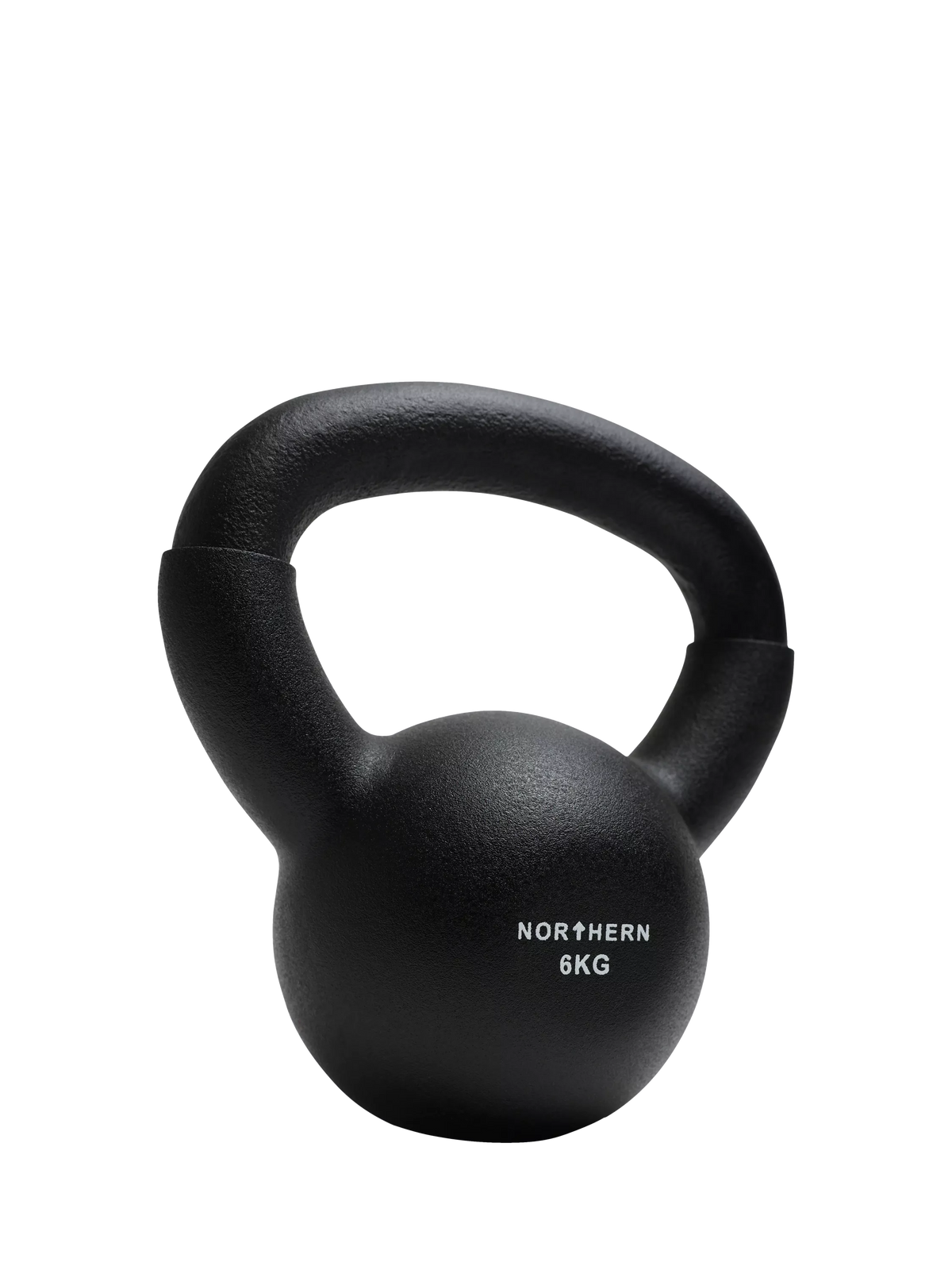 Northern Gym Equipment 6kg neoprene coated cast iron kettlebell, UK version