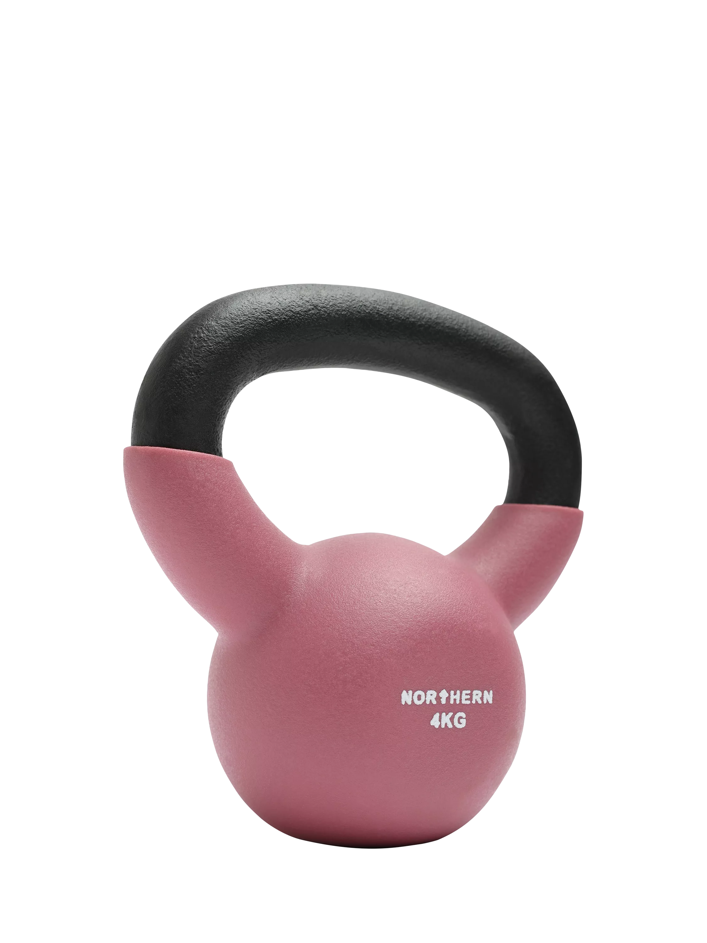 Northern Gym Equipment Neoprene Coated Cast Iron Kettlebell 4kg