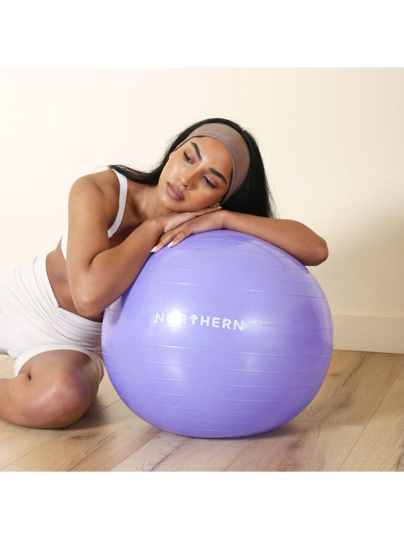 Northern Gym Equipment anti-burst Swiss ball for core training, imported from the UK