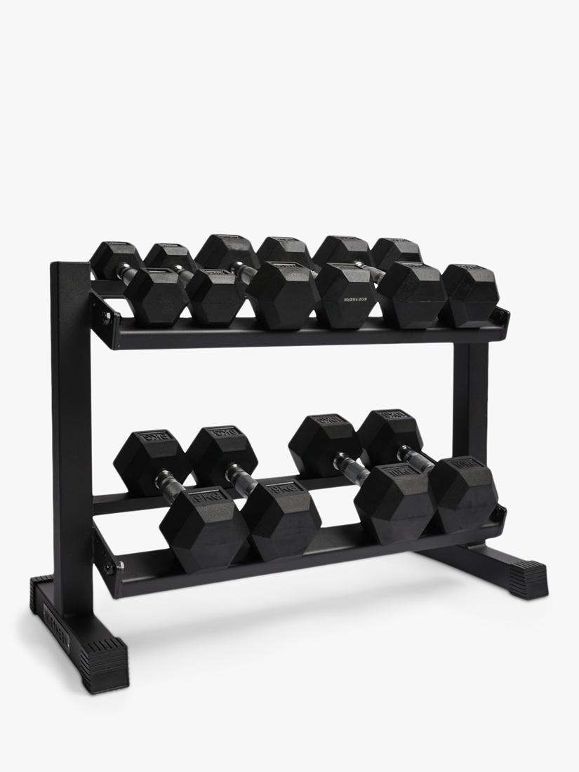 Northern Gym Equipment 2 tier dumbbell rack, imported from the UK