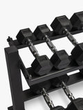 Northern Gym Equipment 2 tier dumbbell rack, imported from the UK